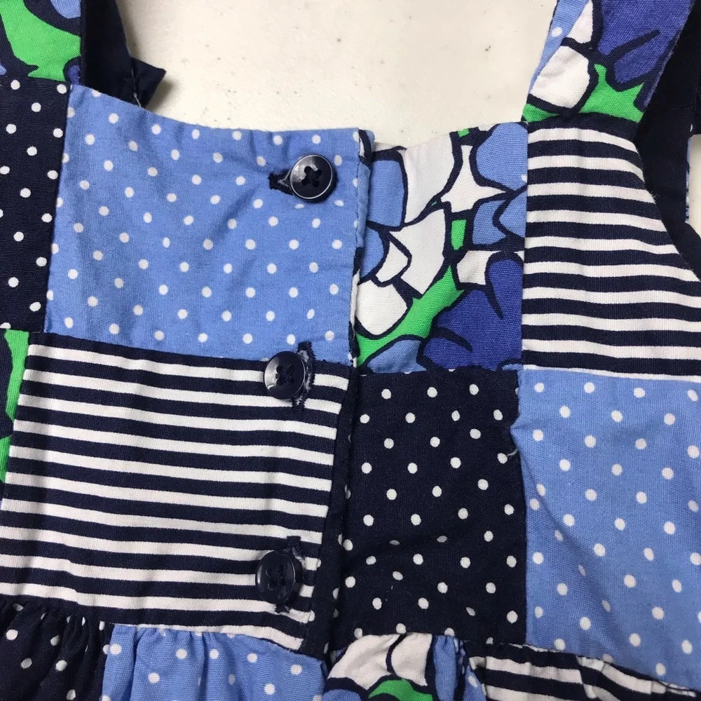 COPY - Gymboree patchwork cotton summer spring dress 6-12